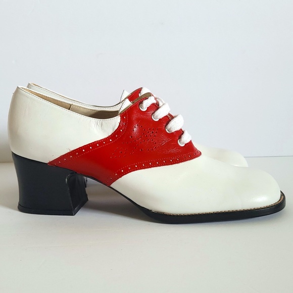 Kenneth Cole Vintage Spectator Heeled shoe Size 9 - Picture 1 of 11